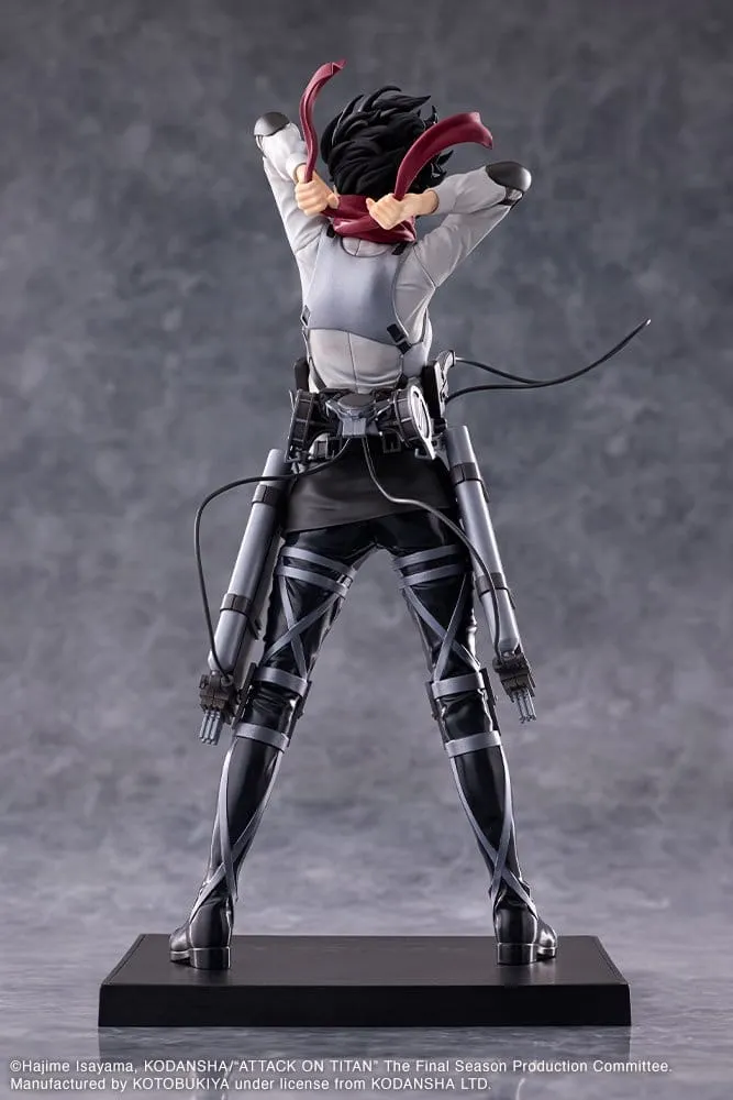Attack on Titan: The Final Season Oshi Works PVC Figure Mikasa Ackerman The Final Season Ver. 25 cm